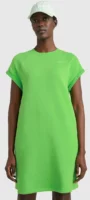 Neonsko zelena kratka sportska haljina Tommy Hilfiger